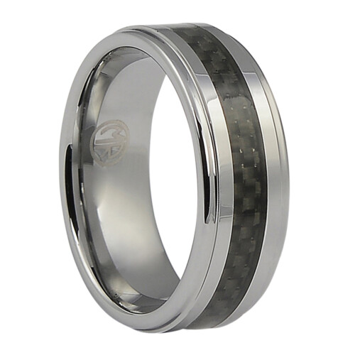FTR 010 Tungsten Ring With Carbon Fibre Centerline 1