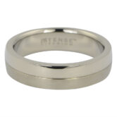 ITR 060 Titanium Dual Tone Mens Ring 2