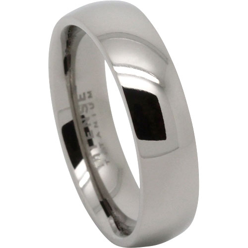 Mens wedding rings wave design