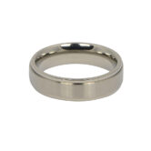 ITR 067 Brushed Satin Titanium Mens Ring