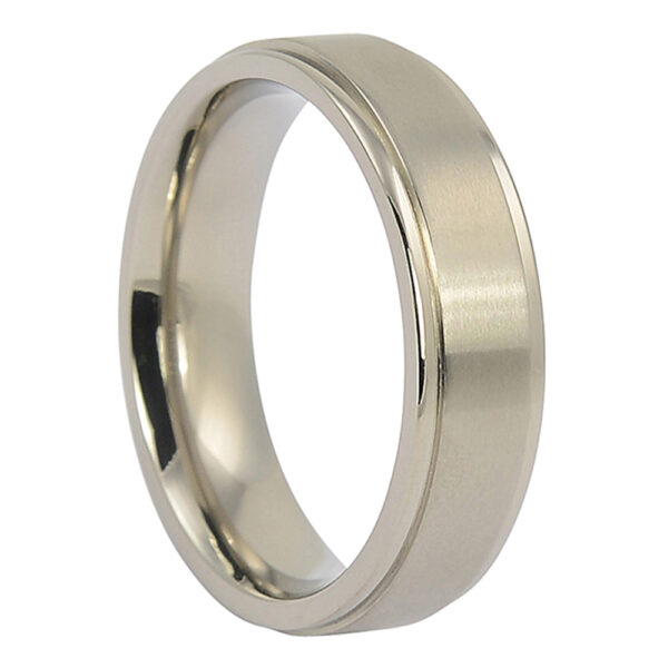ITR-067-Raised-Centre-Brushed-Titanium-Mens-Wedding-Ring-video ITR-067-Raised-Centre-Brushed-Titanium-Mens-Wedding-Ring-video