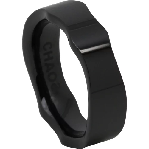Unique Polished Mens 7mm Ceramic Ring