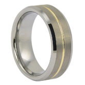 FTR-039-Tungsten-Wedding-Ring-with-Gold-video