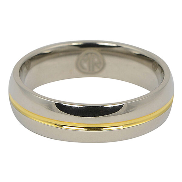ITR-081-Gold Centreline Titanium Wedding Ring-2 itr-081-gold-centreline-titanium-wedding-ring-2