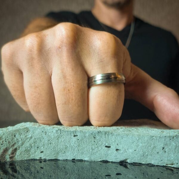ITR-105 Titanium Mens Ring ITR-105 Titanium Mens Ring