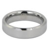 Polished Flat Tungsten Wedding Ring