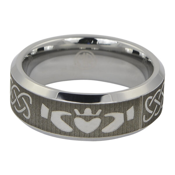 Tungsten Claddagh Ring Tungsten Claddagh Ring