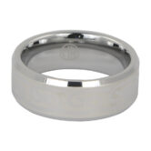 FTR 075 Tungsten Mens Ring With Celtic Pattern 2