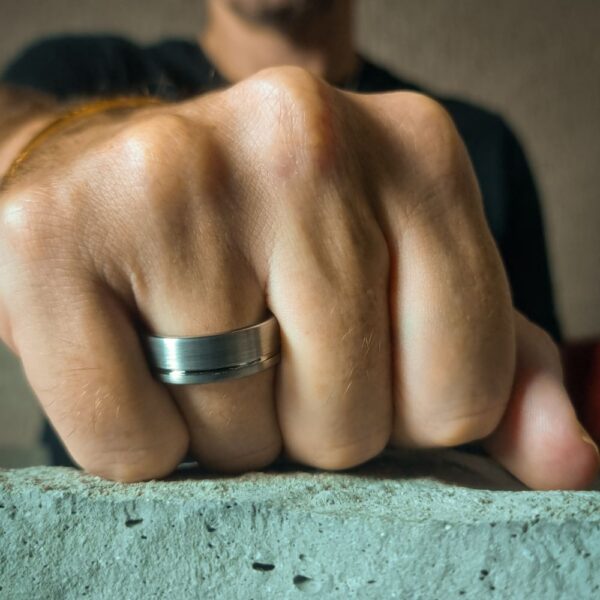 FTR-076 Tungsten Mens Ring FTR-076 Tungsten Mens Ring