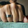 FTR-084 Tungsten Mens Ring