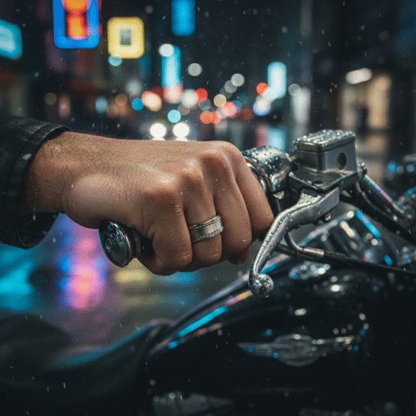 ITR-084-Titanium-Mens-Ring-with-Rope-Edges-Motorcycle-Rider ITR-084-Titanium-Mens-Ring-with-Rope-Edges-Motorcycle-Rider