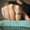 ITR-137 Mens Titanium Ring