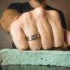 ITR-142 Titanium Mens Ring