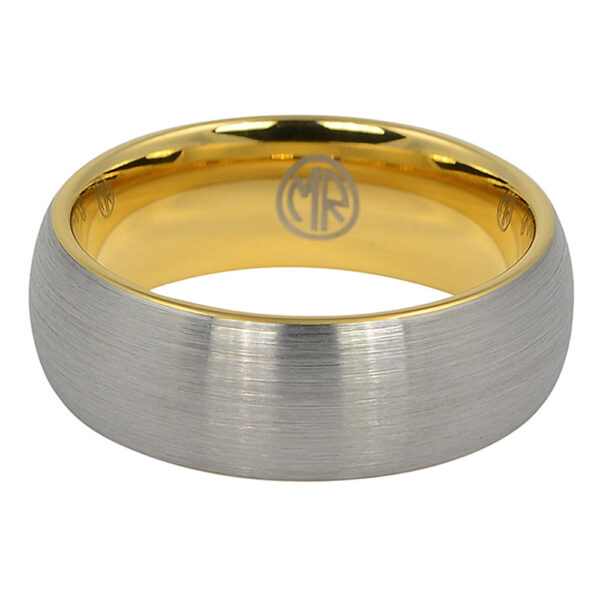 FTR-100-Tungsten Wedding Ring With Gold Inner Band-2 ftr-100-tungsten-wedding-ring-with-gold-inner-band-2