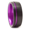 FTR 117 Purple Neon Mens Tungsten Ring