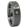 FTR 127 Mens Tungsten Engagement Ring