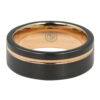 ftrs-106-7-brushed-signature-tungsten-black-rose-gold-ridge-ring-2