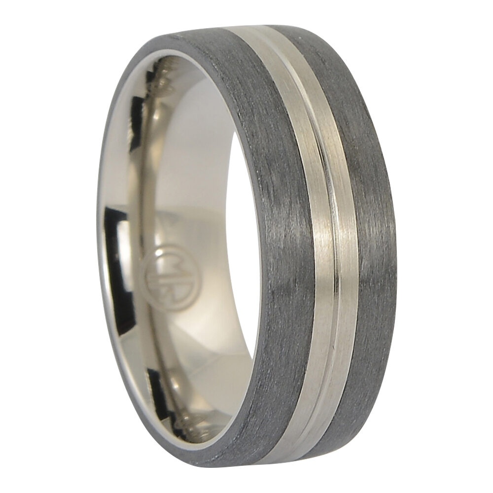 ITR 170 Titanium mens wedding ring