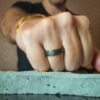 ITR-174 Carbon Titanium Mens Ring