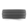 Mens Twin Groove Grey Silicone Rings Australia