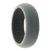 Dark Grey Silicone Ring