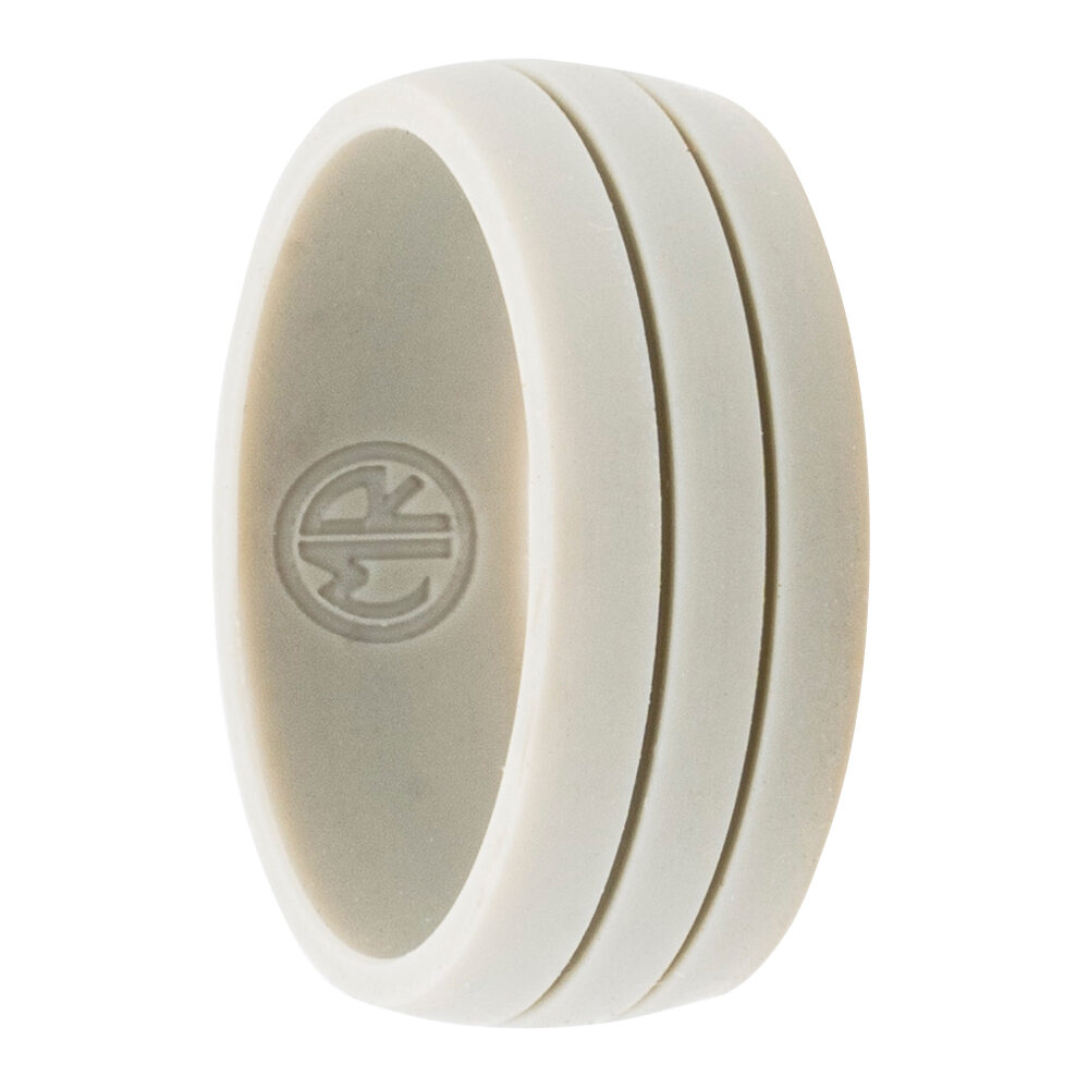 Light Grey Silicone Ring