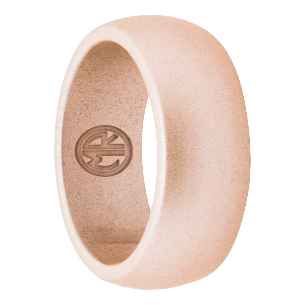 Rose Gold Silicone Ring