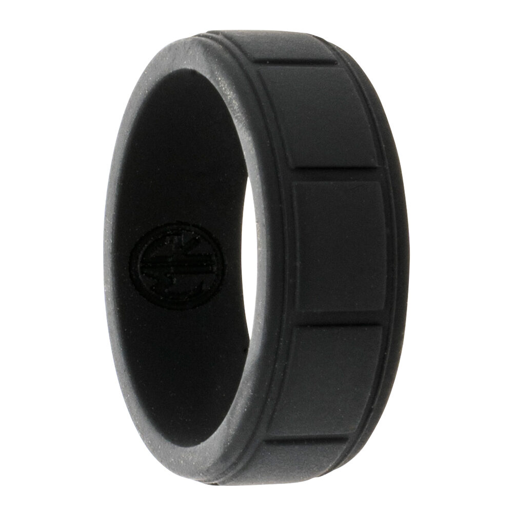 Black Silicone Ring