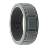 Grey Silicone Ring