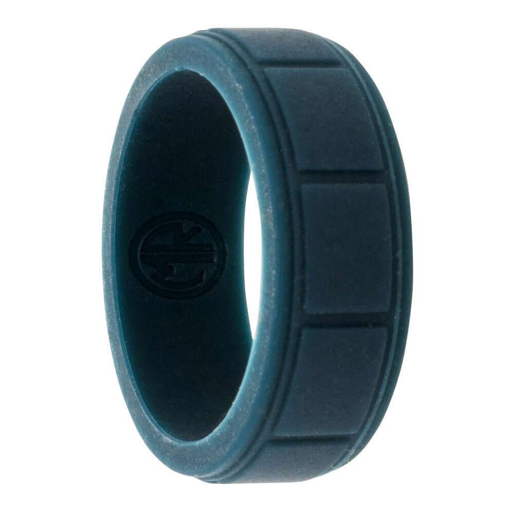 Navy Blue Silicone Ring