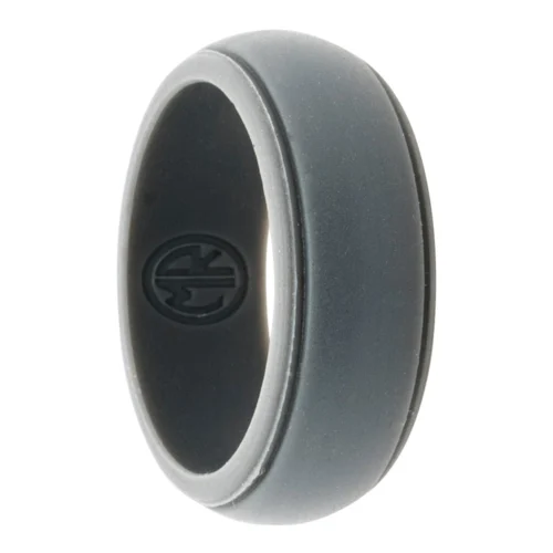 Dark Grey Silicone Ring