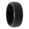black wood silicone ring