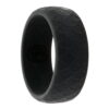 black snake silicone ring