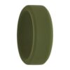 Khaki silicone rings for men
