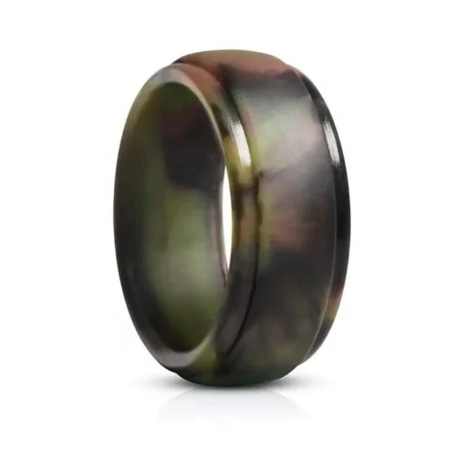 Camo Silicone Ring with Step Edge 8mm
