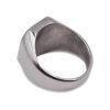 Lustra Abalone Shell Square Signet Ring