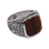 SIG-024-Aged-Carved-Steel-Brown-Stone-Mens-Signet-Ring-4.jpg