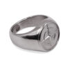 Meridian Compass Minimalist Signet Ring
