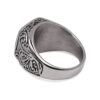 Maxwell’s Spiderweb Turquoise Stone Signet Ring