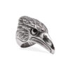 Talon Black-Eyed Eagle Steel Signet Ring