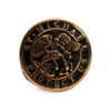 St. Michael Embossed Gold Signet Ring