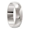 1060 Classic White Gold Mens Wedding Band