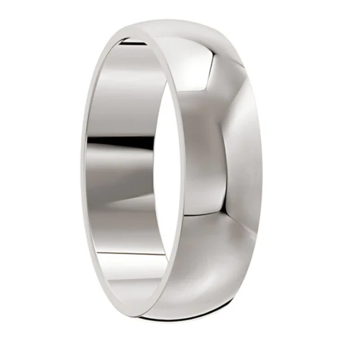 Elegant White Gold Wedding Ring