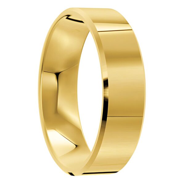 1150 Yellow Gold Mens Wedding Band