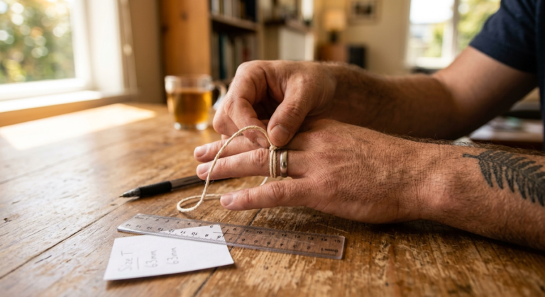Men’s Ring Size Guide New Zealand — How to Measure Your Ring Size at Home